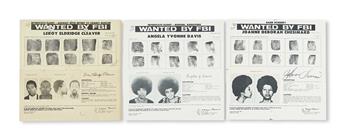 (CIVIL RIGHTS.) Group of 3 F.B.I. wanted posters.